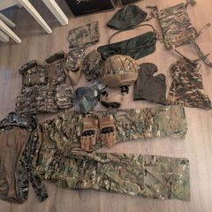 Airsoft clothes and protection