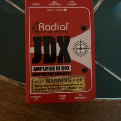 Radial JDX amplifier di box