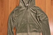 Juicy Couture Velour Outline Diamante Tracksuit Size XS