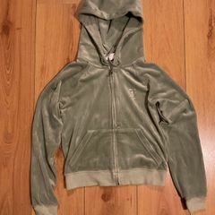 Juicy Couture Velour Outline Diamante Tracksuit Size XS