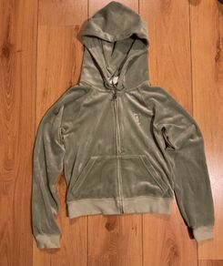 Juicy Couture Velour Outline Diamante Tracksuit Size XS