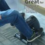 Mini Exercise Bike Pedal Exerciser Portable Home Office Leg Arm foot Cycle Bike with LCD Display & Adjustable Resistance Workout Gym Fitness Equipment Sitting Down Training Elliptical Machine MULTIPLE COLOURS AVAILABLE (FREE POSTAGE) Image 4