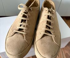 Suede mens shoes