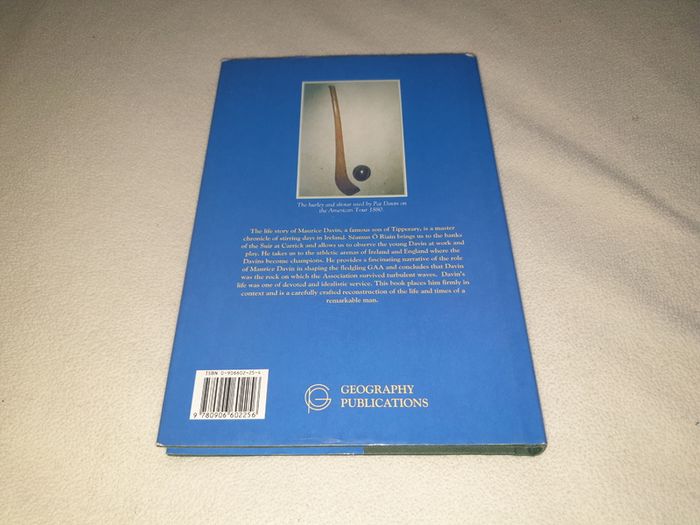 First President of the GAA MAURICE DAVIN Gaa Book For Sale Here