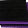 MULTIPLE COLOURS AVAILABLE 48 x Acoustic Foam Wedges Wall Panels - 1" x 12" x 12" - Purple / Black - Sound Absorption for Studios 1" x 12" x 12" Image 5