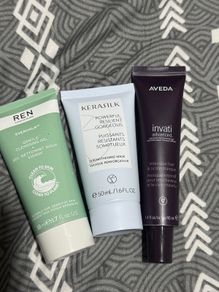 Cleanser and hair masks new