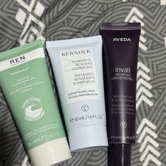 Cleanser and hair masks new