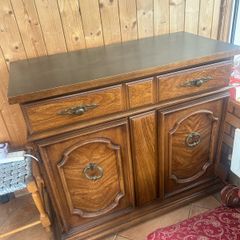 solid walnut sideboard