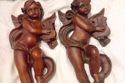 Vintage Angels pair