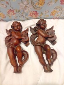 Vintage Angels pair