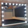 Makeup LED Mirror Cosmetic Dressing Table Dual LED USB Charging Port Image 2
