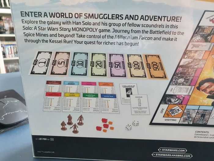 Star Wars Solo Monopoly