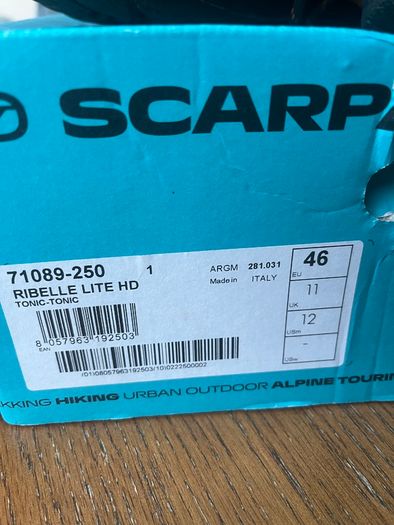 Scarpa Ribelle Lite HD - Mountaineering Boots Size EU46