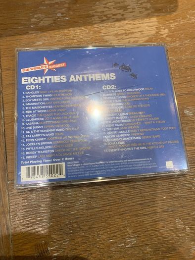 The World's Biggest Eighties Anthems (2xCD Various Artists)