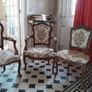 Antique French Louis XVI style sofa set Image 4