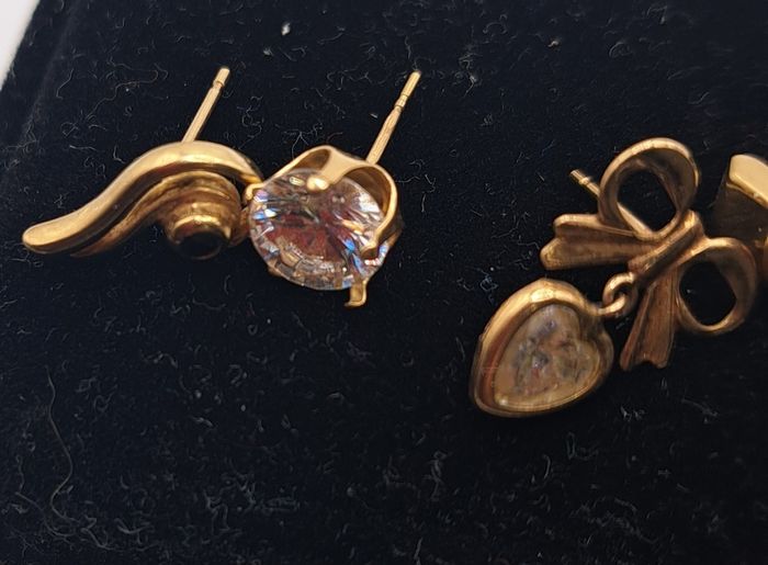 9ct gold earrings