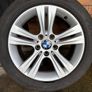 BMW 17 Alloys / Wheels Original OEM 392 style , sport line + tyres Image 2