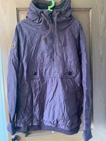 Naketano Mens 3/4 Zip Jacket Size Medium