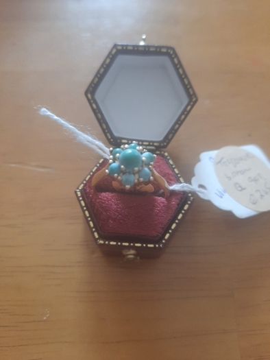 9 Carat Gold Torqouise