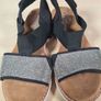 womens SKECHERS BOB's Desert kiss twinkle wedge sandals Size UK 3 EU 36 Image 3