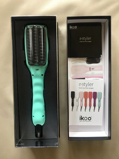 Ikoo e-Styler Styling Straightening Brush with Ionization