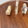 Four sandstone animal serviette holders or ornaments Image 6