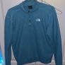 The North Face 100 Glacier 1/4 Zip Fleece Medium Ice Blue Image 4