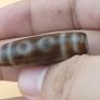 Vintage 5 Eyes Himalayan Tibetan Agate Dzi Bead Amulet Image 6