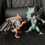 Five Nights at Freddys plushies and dragon figures Image 3