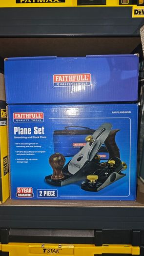 Faithfull No.4 & No. 60 1/2 Plane Set