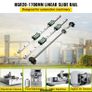 HGR20-1700mm Linear Guide Rail Kit Slide Rail with 1Pcs RM1605-1700mm Ballscrew with BF12/BK12 Kit Linear Slide Rail Guide Rail Square For DIY CNC Routers Lathes Mills Image 2