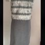 gilet Bnwt size 10 Ella boo grey sleeveless coat with fake fur contrast Image 3