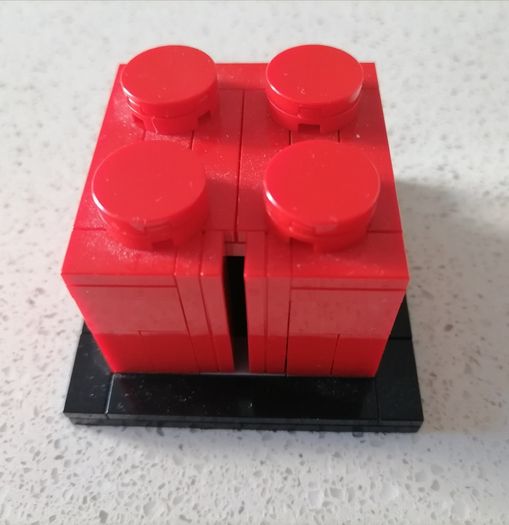 Lego Limited Edition Buildable Red brick