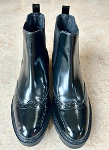 Dune Black Ankle Boots
