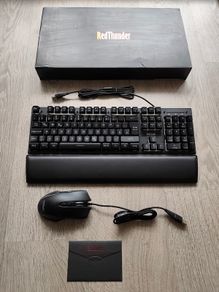 RedThunder Computer gaming keyboard and mouse GERMAN layout