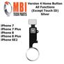 iPhone 7 7 Plus 8 8 Plus SE2 Home Button Replacement Return Functions Silver Image 3