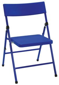 Cosco Safety 1st kids pinch-free folding chair 4-pack-Blue | 14301BLU4E