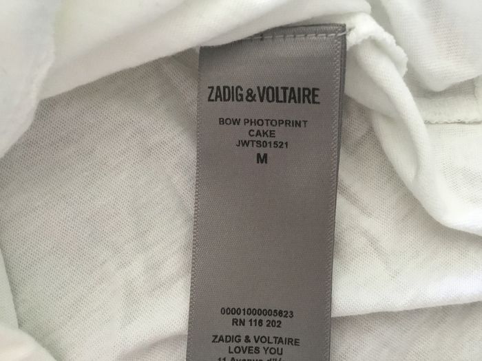 Zadig voltaire tshirt