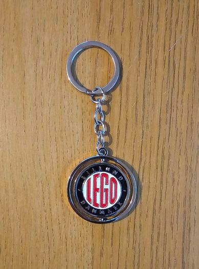 Lego 5007093 Retro Spinning Keychain 1950