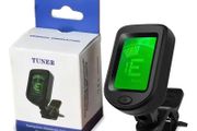 Tuner for guitar, bass, violin, ukulele, mandolin, banjo, folk instruments