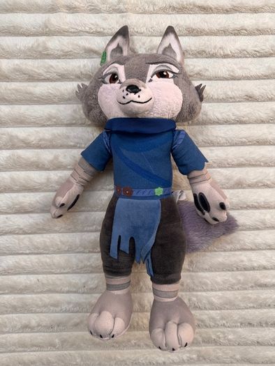 Zhen the Fox Plush Soft Kung Fu Panda 4 approx. 37 cm. Used please see photos