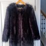Unreal Fur faux fur coat midnight size XS Image 2