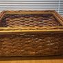 Vintage Wicker Pull-out Basket & Runners Image 5