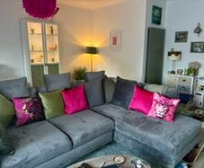 L-shaped / corner sofa (bed & storage)