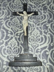 19th-century or early 20th-century antique crucifix,