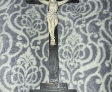 19th-century or early 20th-century antique crucifix,