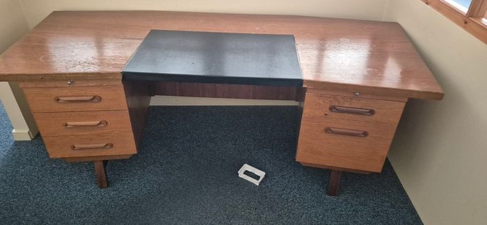 Office desks and chairs