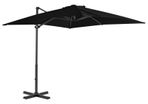 Cantilever Umbrella with Aluminium Pole Black
