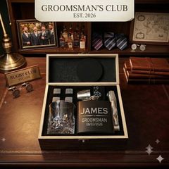 Personalised Groomsman Whiskey Gift Sets