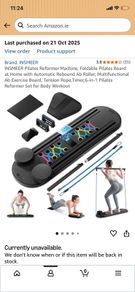 pilates reformer board